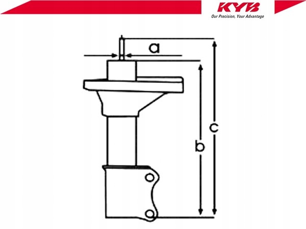 фото №4, Kyb амортизатор toyota перед corolla 1.3 1.6 07.92