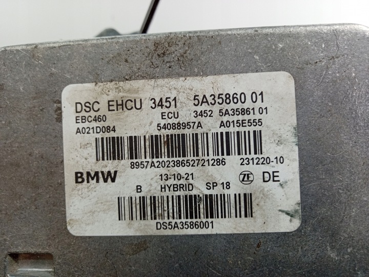 фото №7, Bmw x3 g01 g02 lci 30i насос abs dsc 5a35860