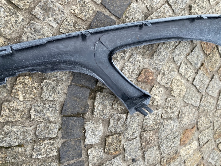 фото №9, Mercedes 639 vito молдинг накладка бампера перед 6398840674 оригинал