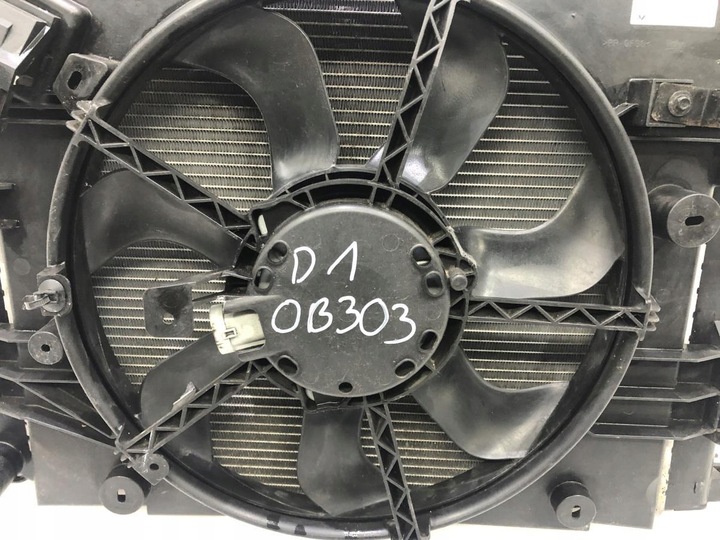 фото №6, Комплект радиатор вентилятор dacia duster i 1.2tce