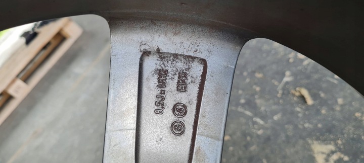 фото №12, Audi s4 b8 a4 диск алюмінієвий диск rotor et43 8.5 r19 8k0601025ar