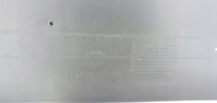 фото №12, Vw golf vii 7 hb 5g6 бампер зад оригинал