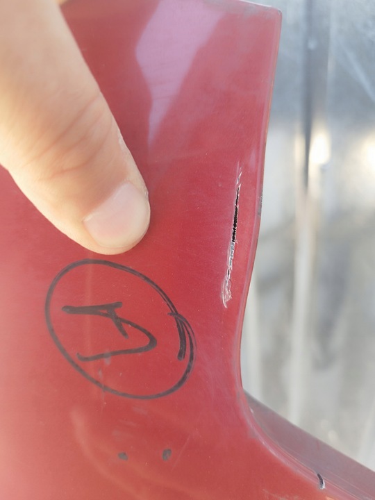 фото №12, Бампер зад задній chevrolet aveo t250 рестайлінг роки 2008-2011 5 двері hb