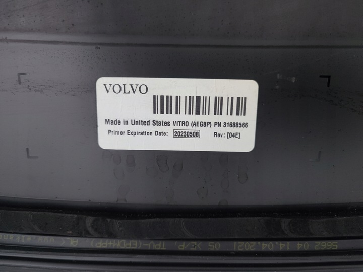 фото №7, Стекло лобовое передняя volvo s60 iii / v60 ii оригинал салон демонтаж 2022