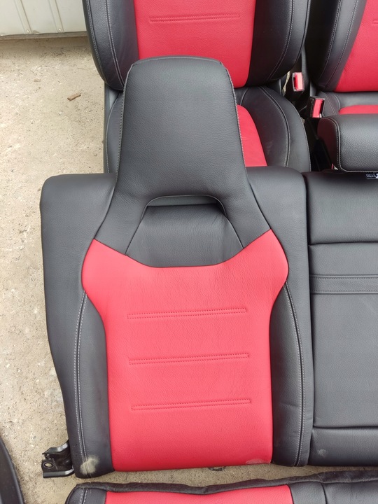 фото №7, Mercedes cla w118 сидіння amg шкіра подушки sedan