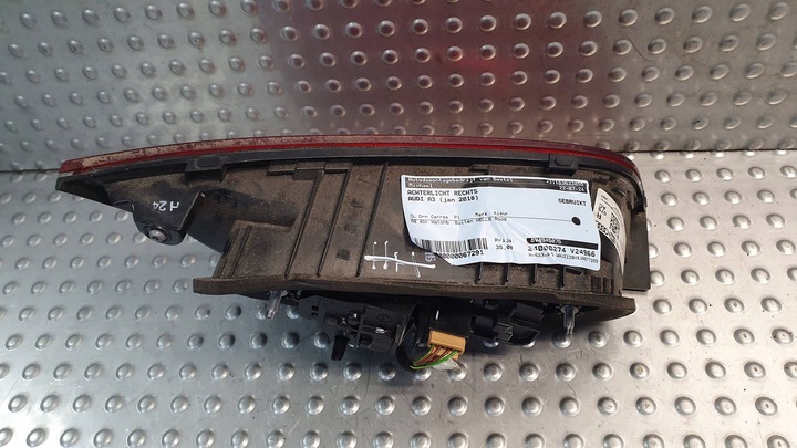 фото №8, Лампа зад права w кришка багажника audi a3 8v рестайлінг sportback 8v4945076 16-