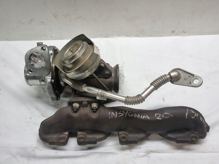 фото №1, Opel insignia 2.0 turbo турбина турбонагнетатель