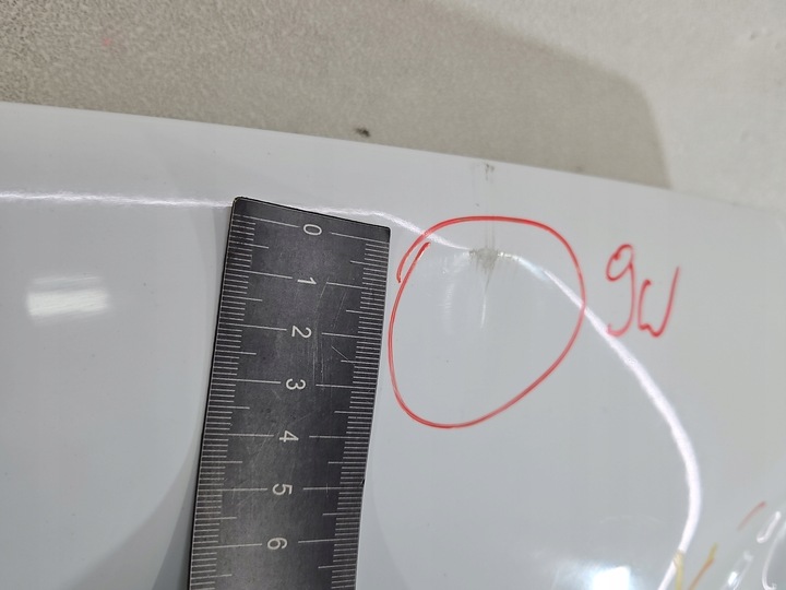 фото №12, Капот передня dodge caravan v 10-20 білий pw7