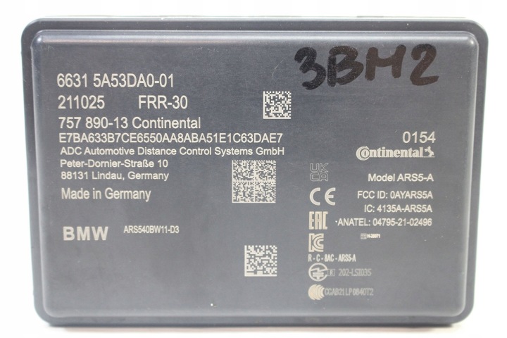 фото №7, Bmw 2 u06 дистронік радар acc 5a53da0 66315a53da0 блок керування  zregulacji odst