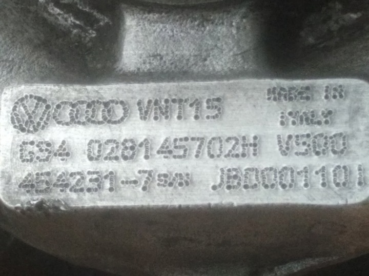 фото №6, Турбокомпрессор vw passat b5 b5 fl audi a4 b5 b6 a6 c5 1,9 tdi 028145702h