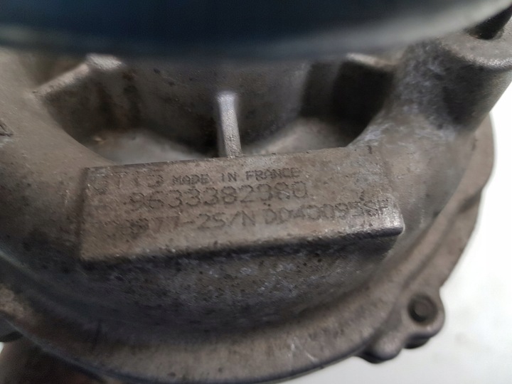 фото №10, Турбонагнітач 0375c8 9633382380 garrett 706977-2s citroen peugeot 2.0 hdi