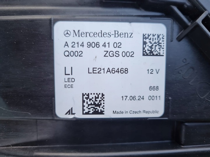 фото №15, Mercedes e клас w214 214 лампи перед повний led digital light