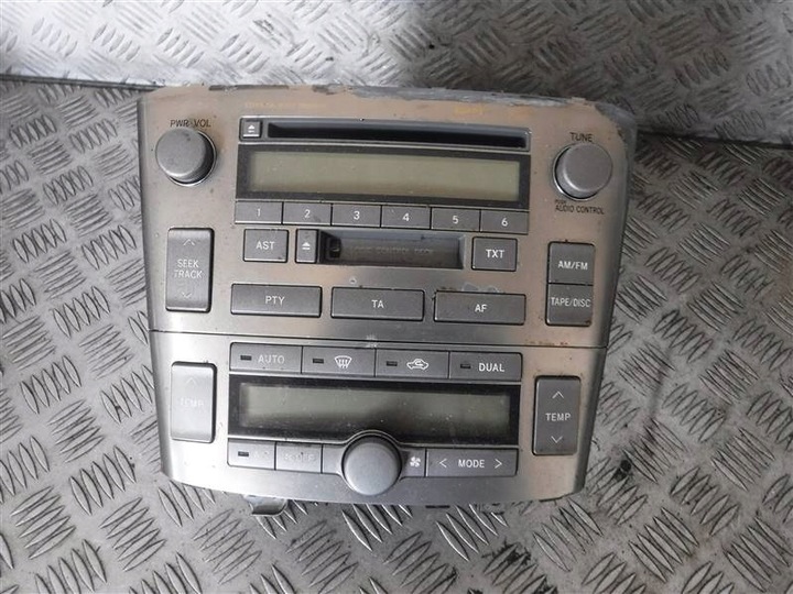 фото №1, Радіо toyota avensis t25