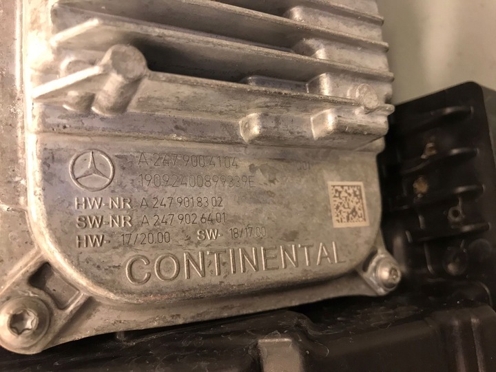 фото №4, A класс w177 лампа левая перед led performance нет świeci повреждённая