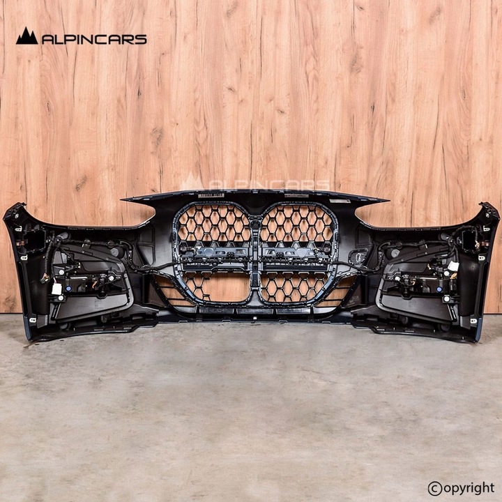 фото №6, Bmw g22 g23 m набір бампер перед arctic race blu