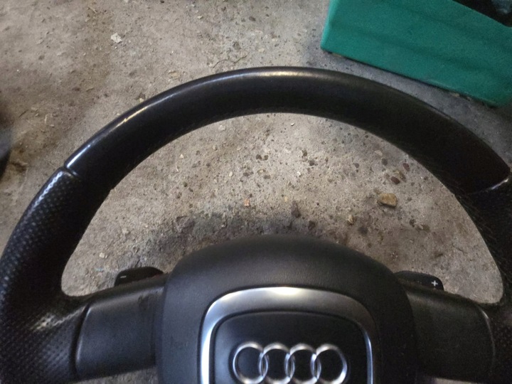 фото №8, Кермо шкіра s-line audi пелюстки