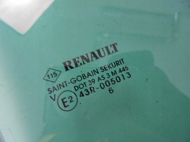 фото №3, Скло двері правий зад темне renault espace iv 06r