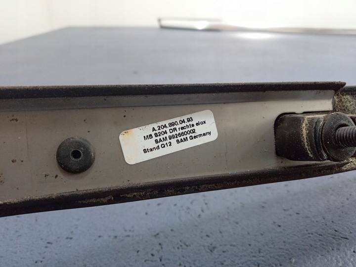 фото №4, Mercedes c w204 универсал рейлинги крышные kpl