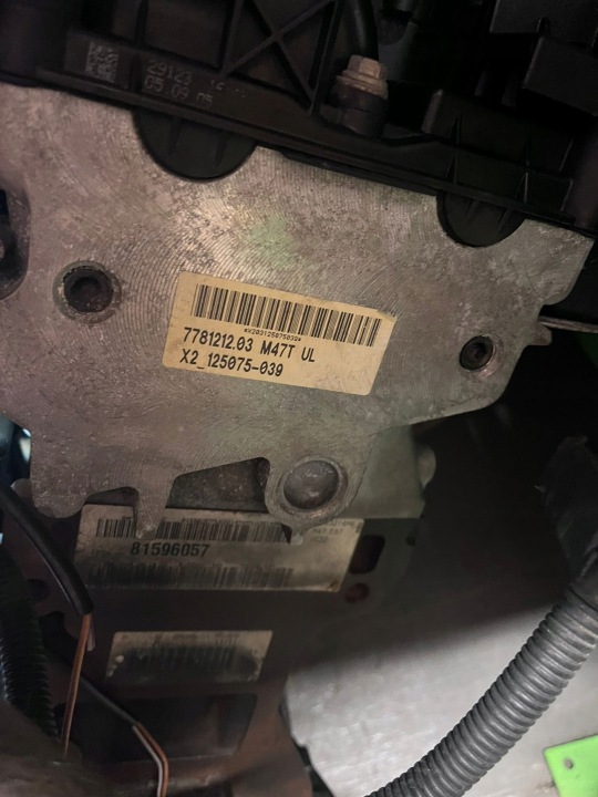 фото №10, Bmw 1 e81 e87 e90 04-07 двигун комплектний 2.0d m47d20 m47t 204d4 173tys.km