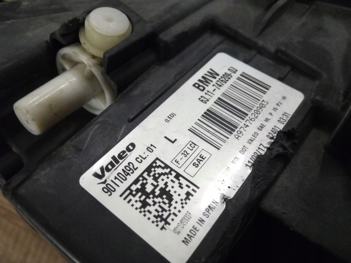 фото №8, Лампа фара левый перед bmw m4 f80 f82