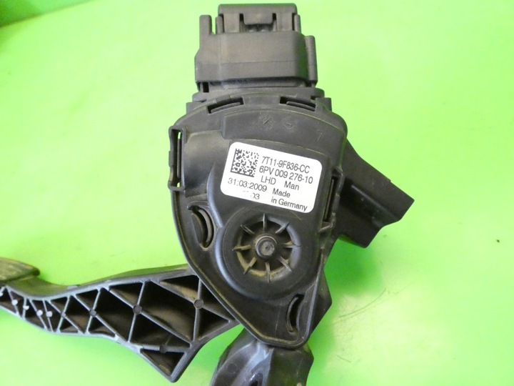 фото №7, Педаль потенциометр газа 7t119f836cc ford transit connect mk1 1.8 tdci