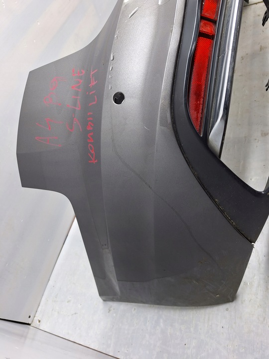 фото №6, Audi a4 b9 рестайлінг s line 8w9 бампер задній зад універсал avant 8w9807511t