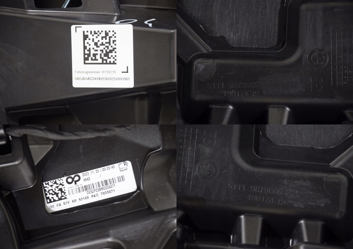 фото №15, Bmw ix i20 бампер перед м-пакет 6 pdc блакитний ridge mountain металік c35