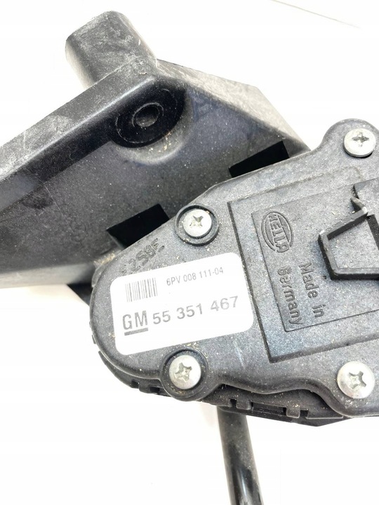 фото №5, Педаль потенціометр газу gaz opel tigra ii b corsa c - 55351467