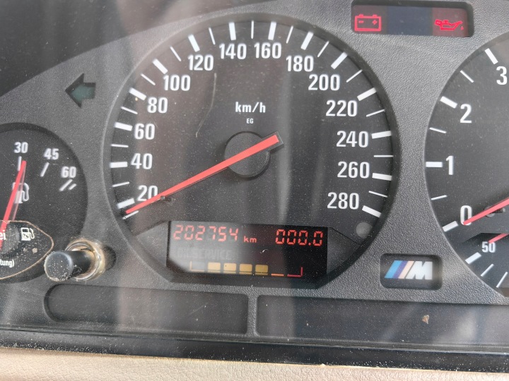 фото №8, Спидометр bmw e36 m3 s50b30 3.0 s50b32 3.2 s50 европа 2259463 раритет