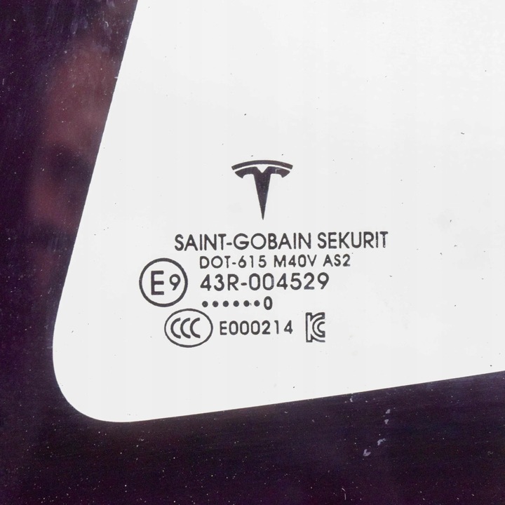 фото №6, Tesla модель 3 2020 ліва сторона скло кузовна задня