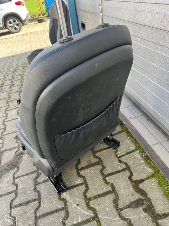 фото №9, Kia optima jf універсал 16-19 сидіння лівий водія напівшкіра з підігрівом