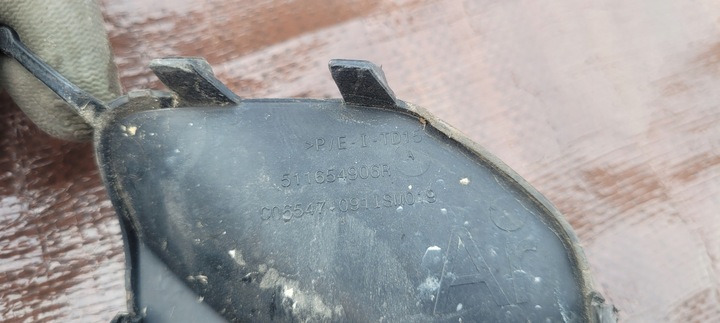 фото №4, Заглушка фаркоп бампера зад renault captur i // 967