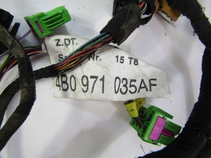 фото №5, Audi a6 c5 жгут instalacj дверь левая 4b0971035af