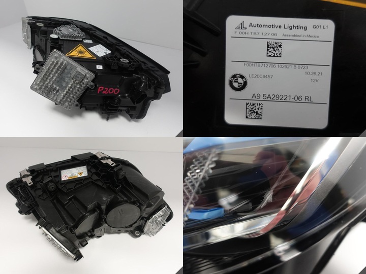фото №10, Bmw x3 g01 x4 g02 lci 20- лампа laser комплектная uk