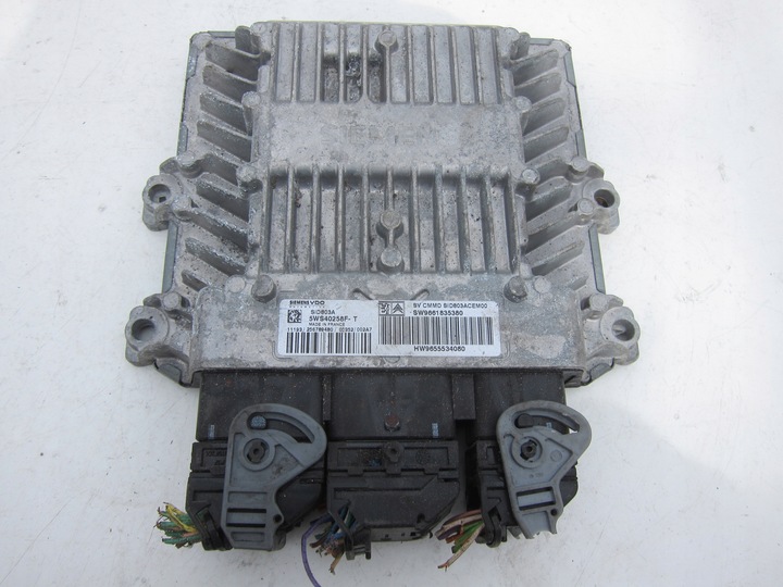 фото №1, Компьютер 5ws40258f-t 9661835380 citroen peugeot