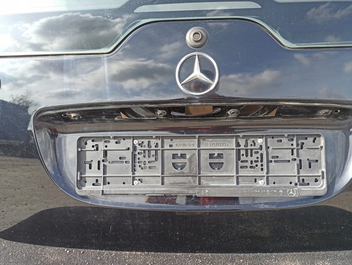 фото №4, Крышка багажника mercedes a-klasa w169 цвет чёрный 696