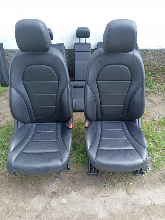 фото №1, Сидіння диван шкіра комплект mercedes w205 c-klasa універсал uk