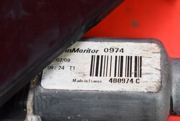 фото №9, Підйомник вікна лівий зад 400974c peugeot 207 cc рестайлінг 09-13