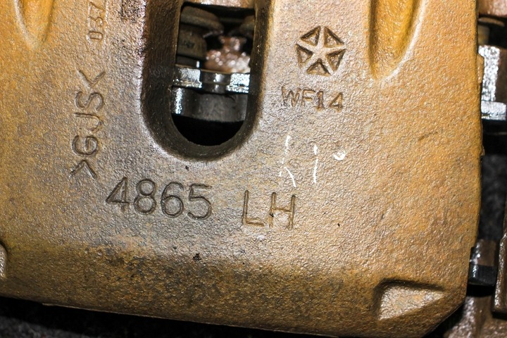 фото №8, Супорт гальмівний переднє лівий dodge durango wd 4865 3.6l бензин 210kw