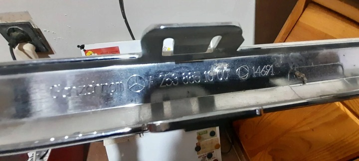 фото №6, Планка хром бампер зад mercedes w253 glc