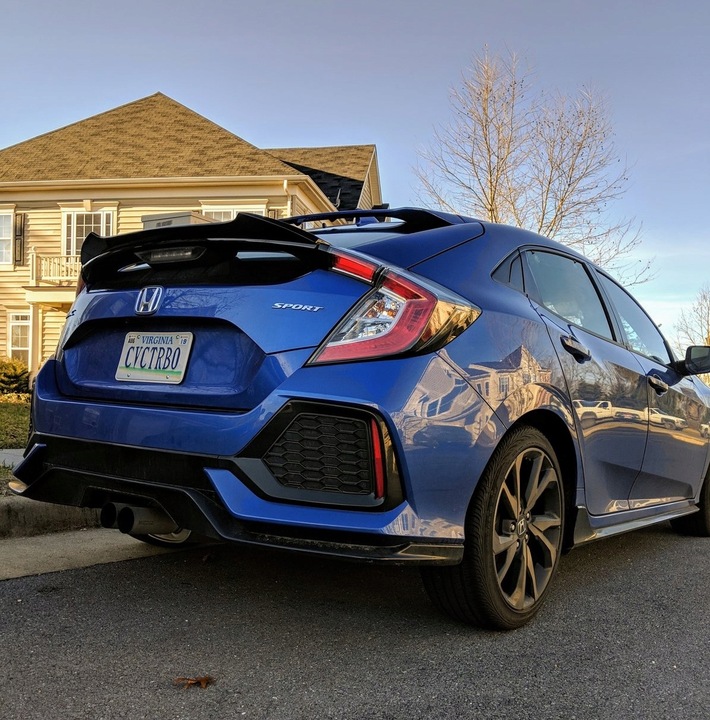 фото №8, Honda civic 10 x спойлер спойлер спойлер подкладка!