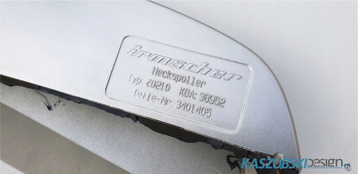 фото №16, Opel vectra c универсал спойлер спойлер накладка задней крышки irmscher