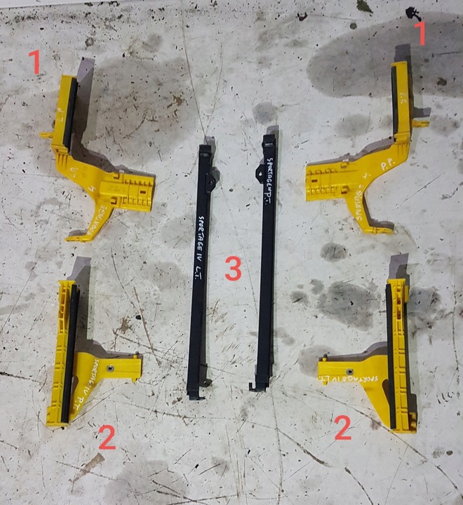 фото №1, Направляющая стёкла дверь kia sportage iv 4