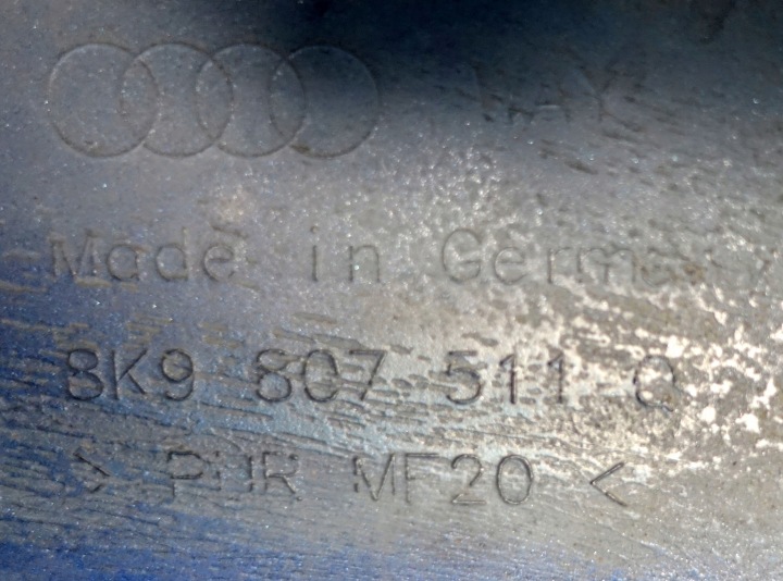 фото №12, Audi rs4 b8 рестайлинг 8k9807511q 2012-2015 универсал pdc 4 pdc задний бампер