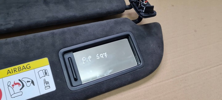 фото №6, Sq7 4m q7 защита солнцезащитная козырёк правые перед алькантара 4m0858834b