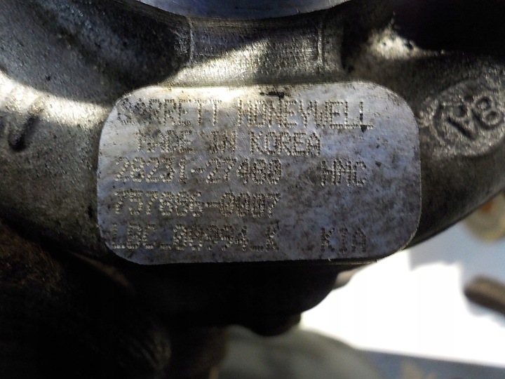 фото №9, Ceed i 2.0 crdi 140km d4ea турбонагнітач 28231-27480