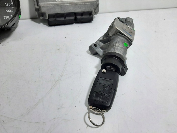 фото №9, Vw polo 9n рестайлинг 3d 1.2 05r блок управления двигателя набор siemens 03d906033f