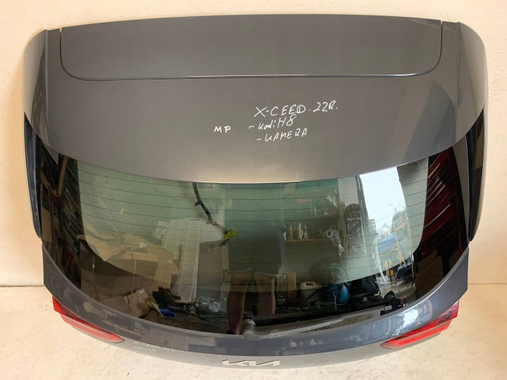 фото №7, Крышка багажника комплектная оригинал европа код: h8 kia xceed x-ceed камера 22r