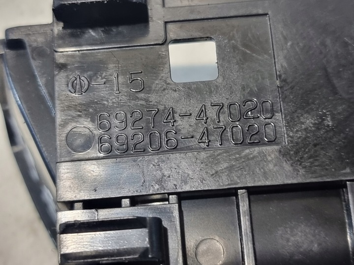 фото №10, Ручка внутрішня ліві перед oem номер 69274-47020 69206-47020 toyota prius ii 08r