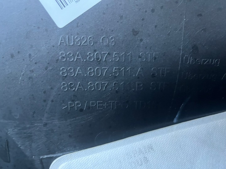 фото №15, Audi q3 83a бампер задний pdc установка диффузор ly9t оригинал 83a807511 2020r